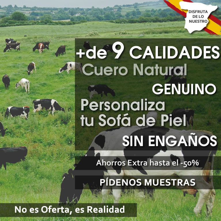 chaiselongue piel genuina